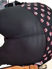 A fat British woman with big boobs gets fingered and makes cum face